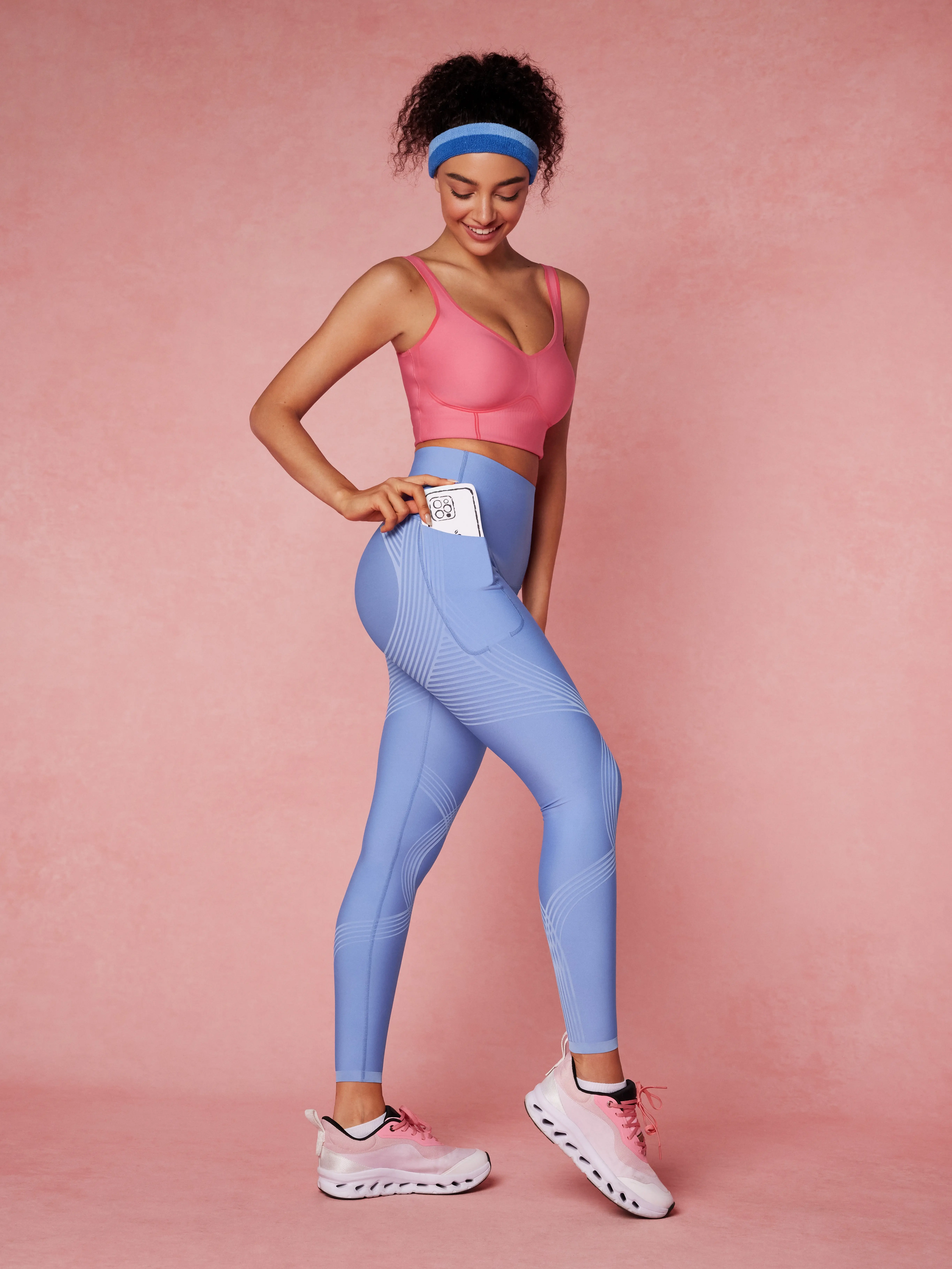 Fanka Shaping Leggings, Body Sculpt Sports Bottoms with Side Pockets for Gym, Workout,summerwins