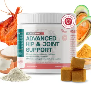 PAW ORIGINS Mobility-Max™ Advanced Hip & Joint Support Chews for Dogs - 9-in-1 Blend of Joint-Supporting Nutrients for Cartilage Erosion and Joint Health - 24 Months Supply