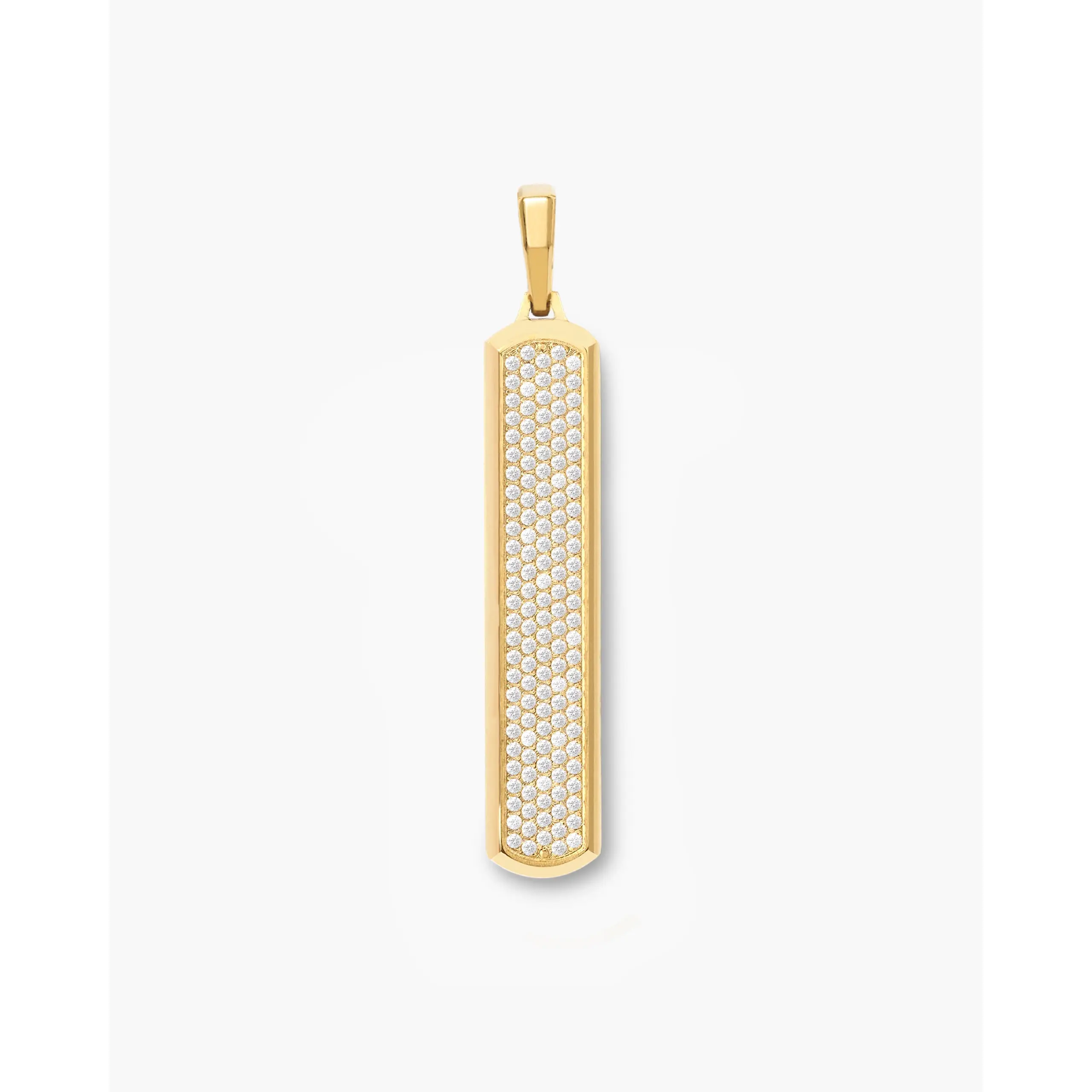 Iced Out Skyline Pendant