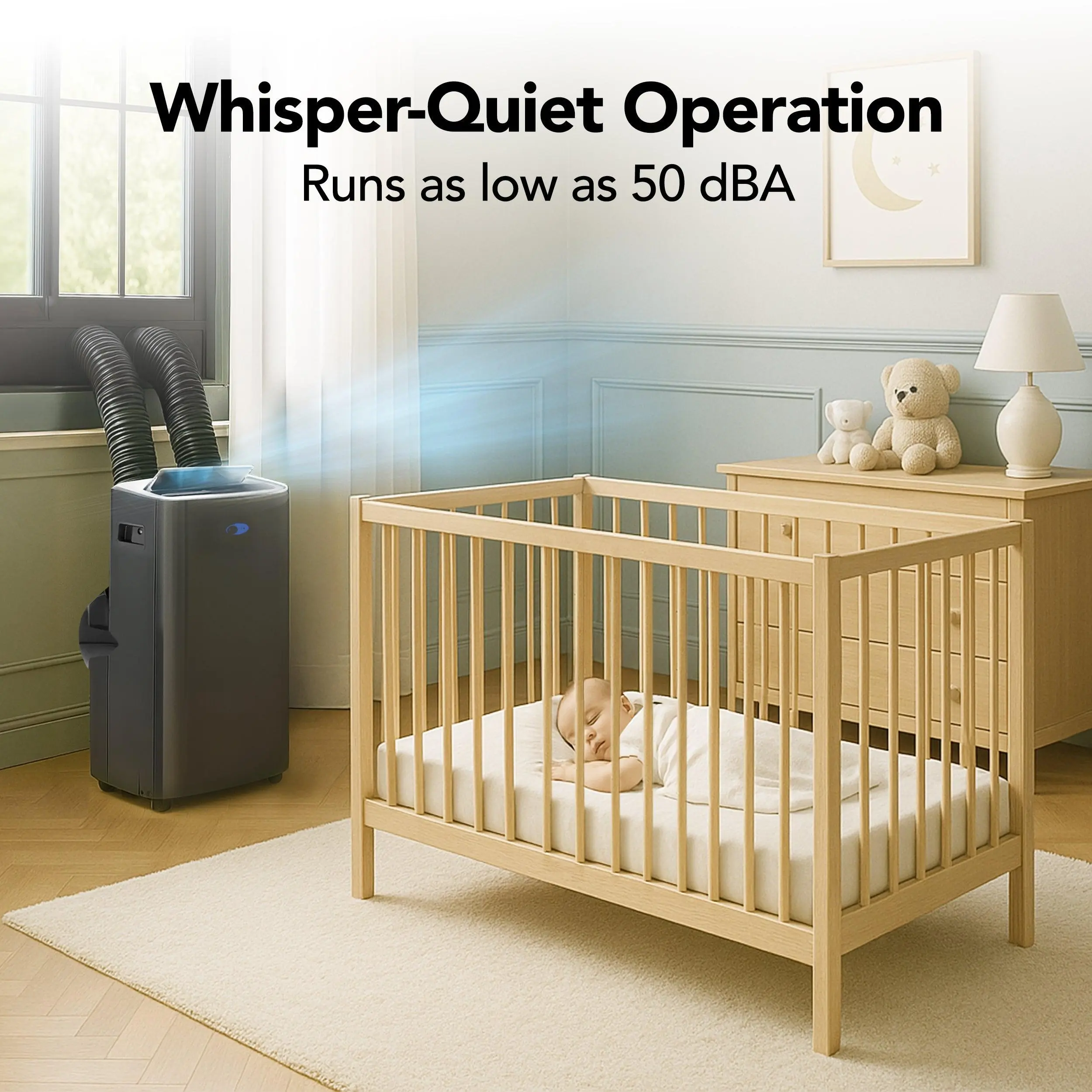 Whynter ARC-1280MX 10,000 BTU Inverter Portable Air Conditioner Cools 500 sq. ft. with Dehumidifier, Remote, and Wifi Enabled in Black Multi Function Airconditioner, Room Ac Unit, Inverter Aircon, Wifi Aircon Cooler