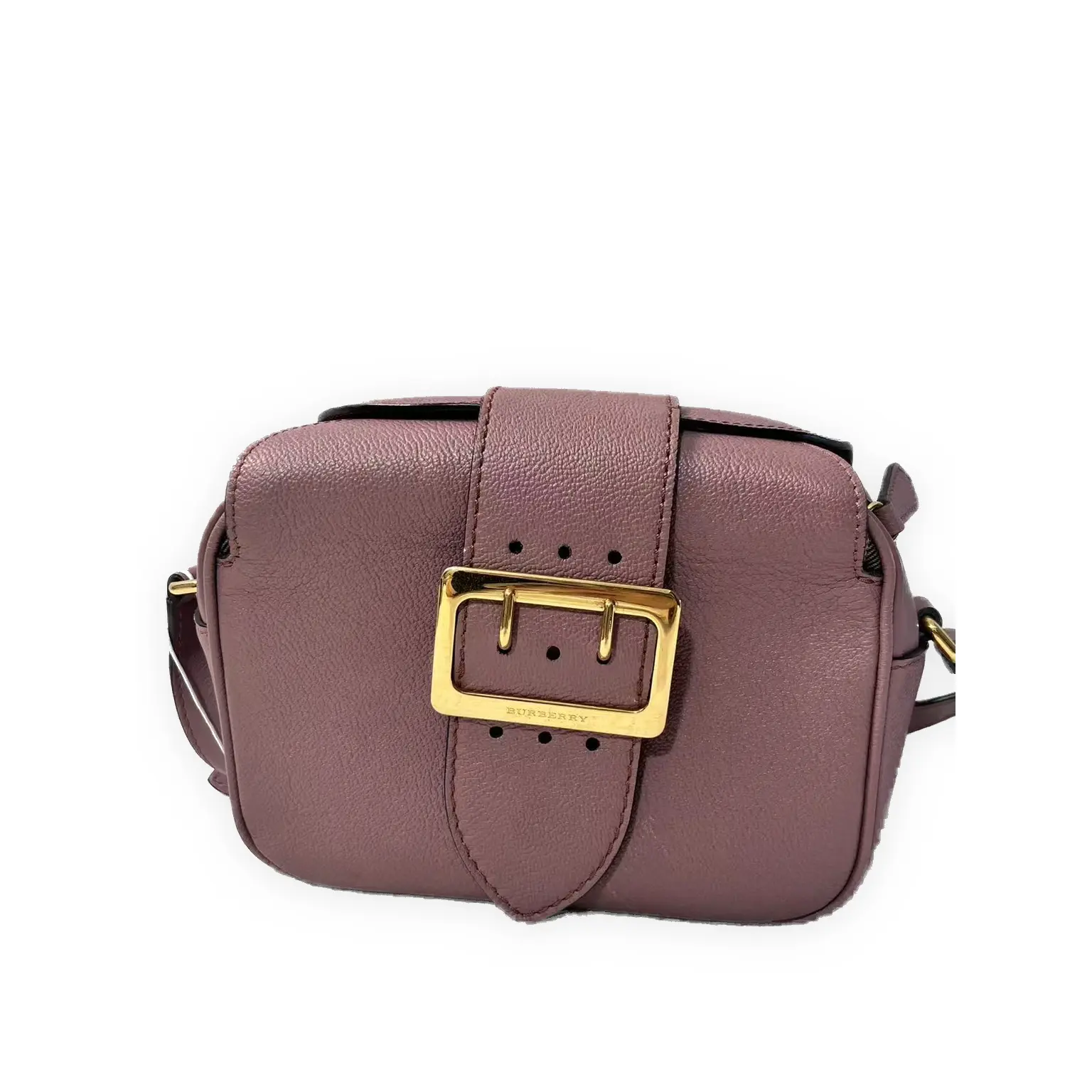 Pre-owned BURBERRY Grained calfskin leather Shoulder Bags Classic Shoulder Bag Marcie Dusty Pink, Very Good Condition, S014260405278