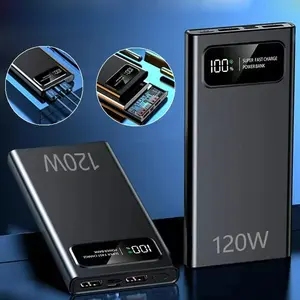 30000mAh Fast External Portable Power Bank Backup Battery Charger For Cell Phone