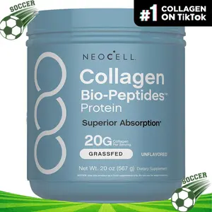 No more gray tired skin during World Cup season! 20g collagen per scoop You can cheer all night long without sacrificing your glow | NeoCell Collagen Bio-Peptides