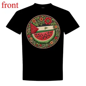 Solidarity Palestine Shirt , Save Gaza , Palestinian Flag Watermelon Symbol Freedom , Human Rights , Free Palestine T-Shirt For Unisex Graphic Tees Print Top Casual Streetwear Gifts Shirts t shirts