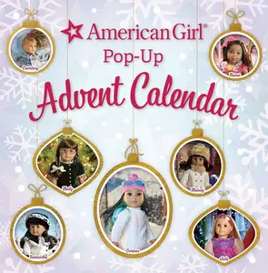 American Girl 25-Compartment Advent Calendar for Kids - Christmas Festive Decoration, Door & Standing Ornaments, Tree Collectible Home & Party Supply