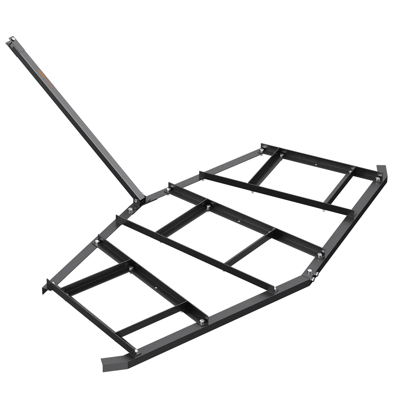 【Summerfinds】VEVOR 84" Heavy-Duty Tow-Behind Driveway Drag Harrow - Q235 Steel Grader, Adjustable Bars, 50 lbs Load Capacity, Versatile for ATV/UTV/Garden Lawn Tractor Use, Outdoor Land Leveling & Composting