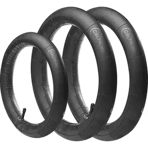 16" Back and 12.5" (2+1) Front Wheel Replacement Inner Tubes and Tires| Compatible with BoB Stroller Tire Revolution SE/Pro/Flex/SU/Ironman - Made from BPA/Latex Free Premium Quality Butyl Rubber
