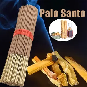 Palo Santo Incense Sticks, 80 Natural Fragrance, Clean Burn Without Charcoal Smoke, Recycled Flowers, Sweet Woody Scent, Citrus Finish, Aroma, Scented Home Fragrance, Aroma Blend Scented