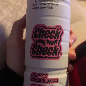 CheckCheck Prebiotic Rice Water Azuki Flavor 12-Pack 16.9 fl oz PET Bottles for Gut Health & Wellness - Beverage