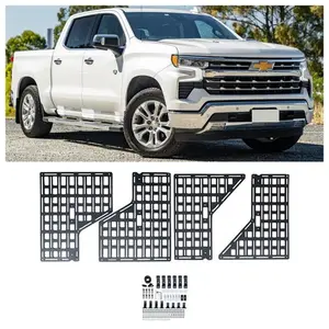 Side Bed MOLLE Panel (5.8 ft bed) for 2019–2025 Chevrolet Silverado 1500 & GMC Sierra