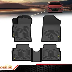 TPE 3D Floor Mats Fit For 2021-2025 Hyundai Elantra All Weather Protection Liners