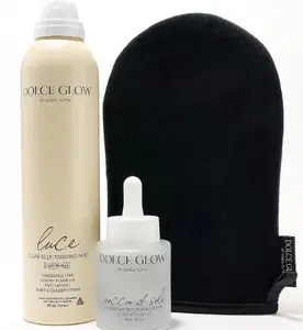 Dolce Glow Luce Clear Tanning Mist & Tanning Drops with Glove Dolce Glow Luce Clear Tanning Mist & Tanning Drops with Glove