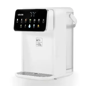 【Father's Day】VEVOR Instant Hot Water Dispenser,  Countertop Boiling Water Dispenser with Adjustable 7 Temperatures & 7 Water Volumes, 118oz Removable Water Tank, Quick Heating with Touchscreen & Child Lock for Home