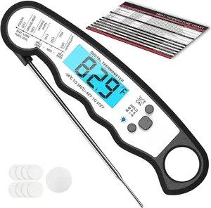 Instant Read Meat  Digital -   for Cooking, Grill, Oven, BBQ -  and Backlit Display - Kitchen Gadgets