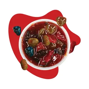 Jolly chews in mango flavored chamoy