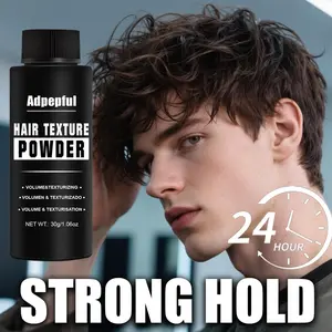 Adpepful Hair Volumizing Powder, Hair Texturizing Powder, Oil Control Anti-Sweat, Hair Styling Care, Neutral Styling Powder for Volume, Travel Business Portable