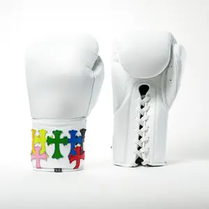 Scared Stitched Boxing Gloves
