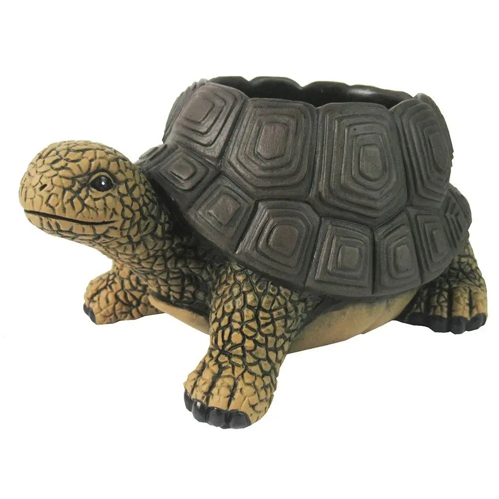 Santa's Workshop 9.3" Cement Turtle Planter Santa's Workshop 9.3" Cement Turtle Planter