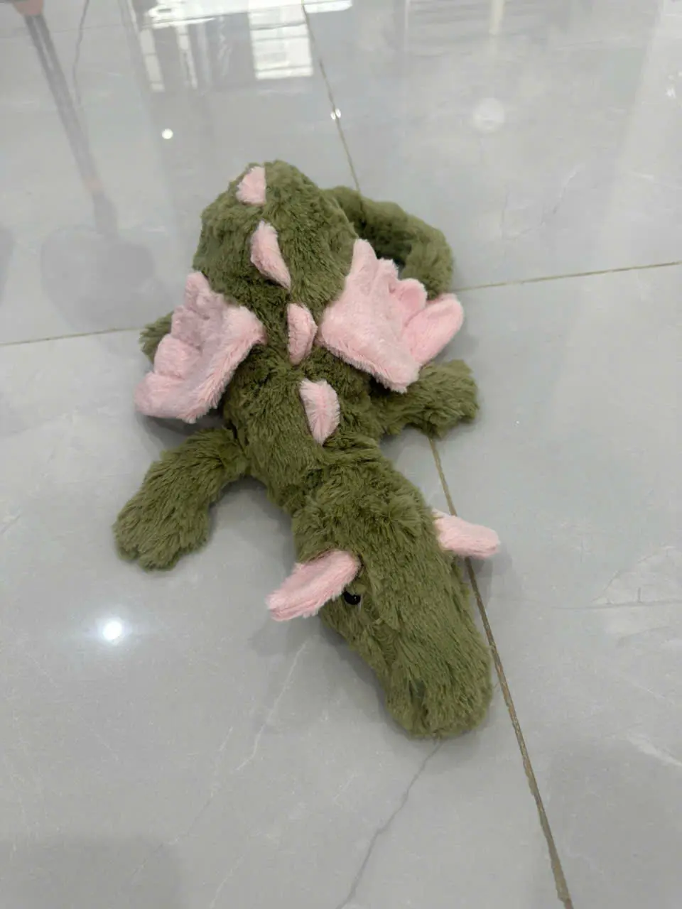 Jellycat's 50cm matcha green dragon plush toy with pink wings is the perfect gift for friends and family.