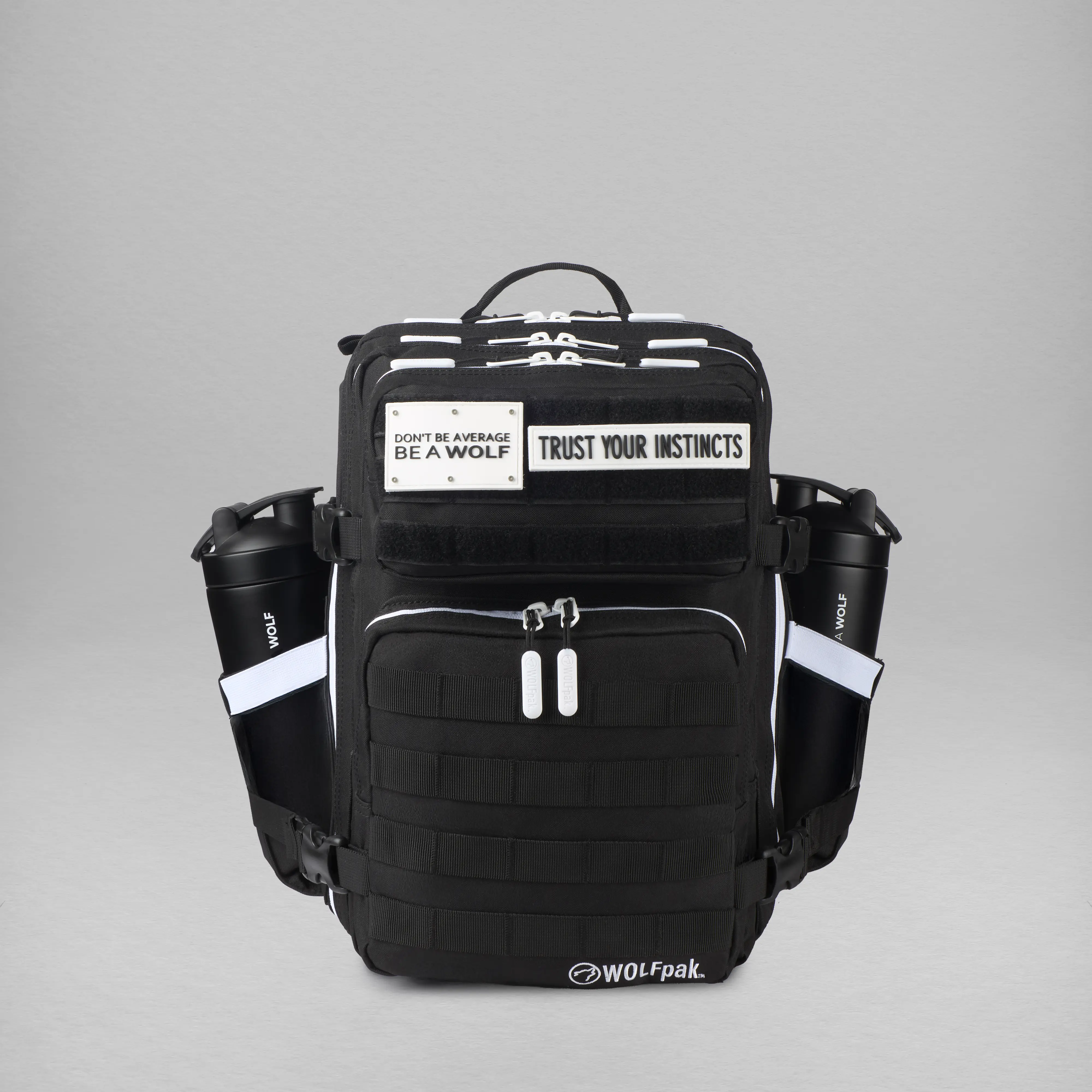 25L Backpack Alpha Black with White Accents