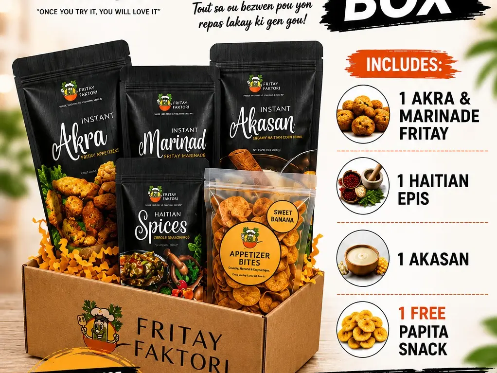 MANJE LAKAY BOX Fritay Faktori Spice Flavor Seasoning Blend
