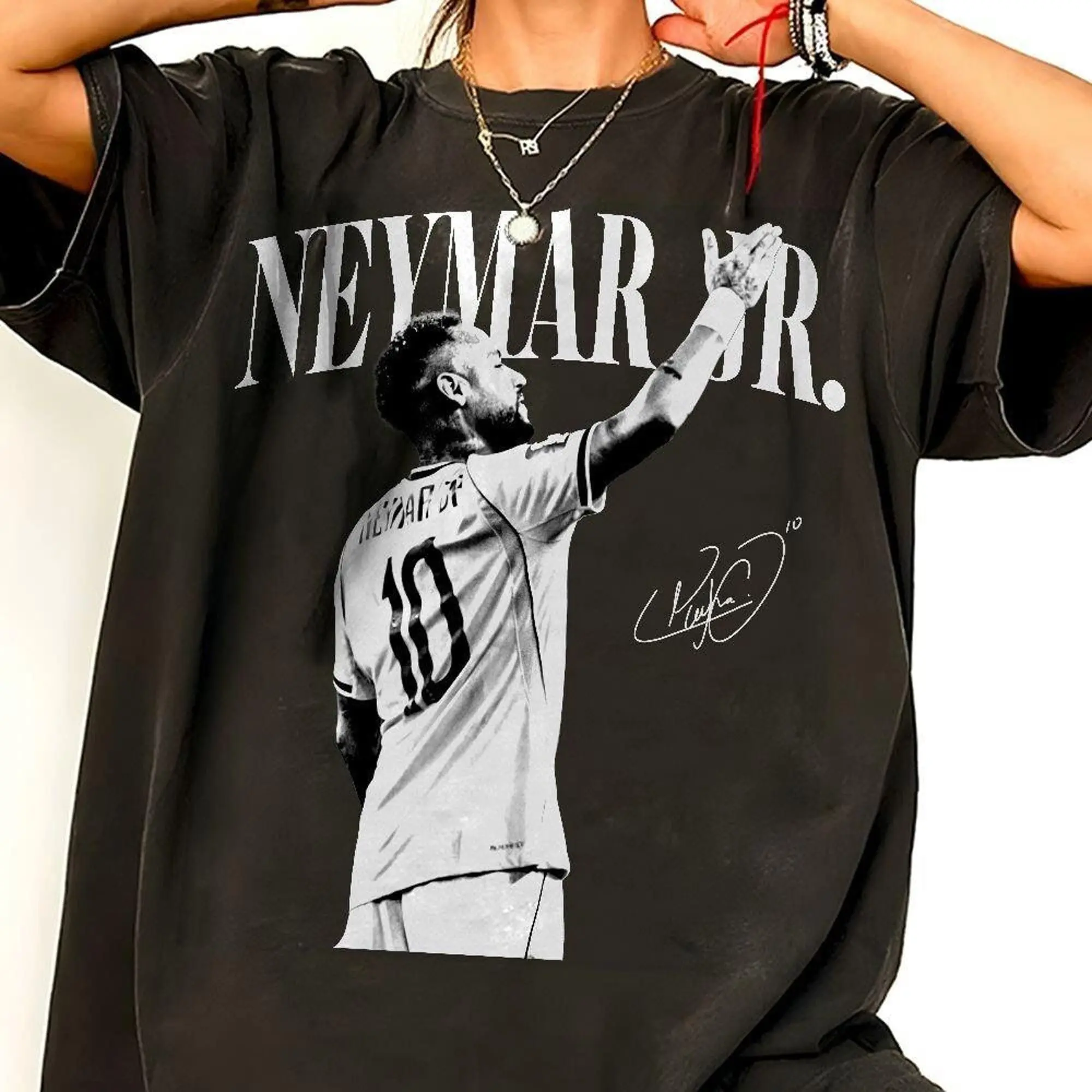 Neymar Jr. Comfort Color Shirt, Vintage Sport Shirt, Retro Neymar Jr. Soccer Tee, Brazil Soccer Shirt, Gift For Fans