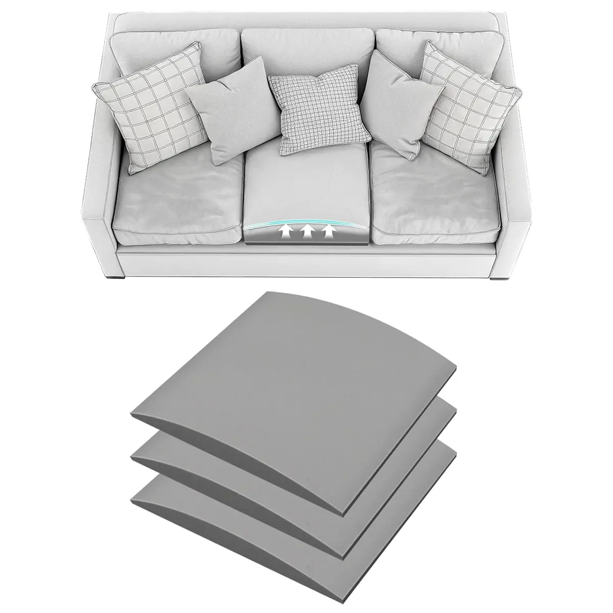 Sofa cushion foam large - TikTok Shop