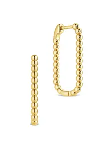 Agnes Elongated Link Hoops