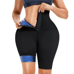 Women's Sauna Sweat Shapewear Shorts Pants for Women, High Waist Tummy Control Waist Trainer Sport Leggings Body Shaper, Workout Gym Exercise Clothing, Tummy Tuck Shapewear, High Waist Girdle