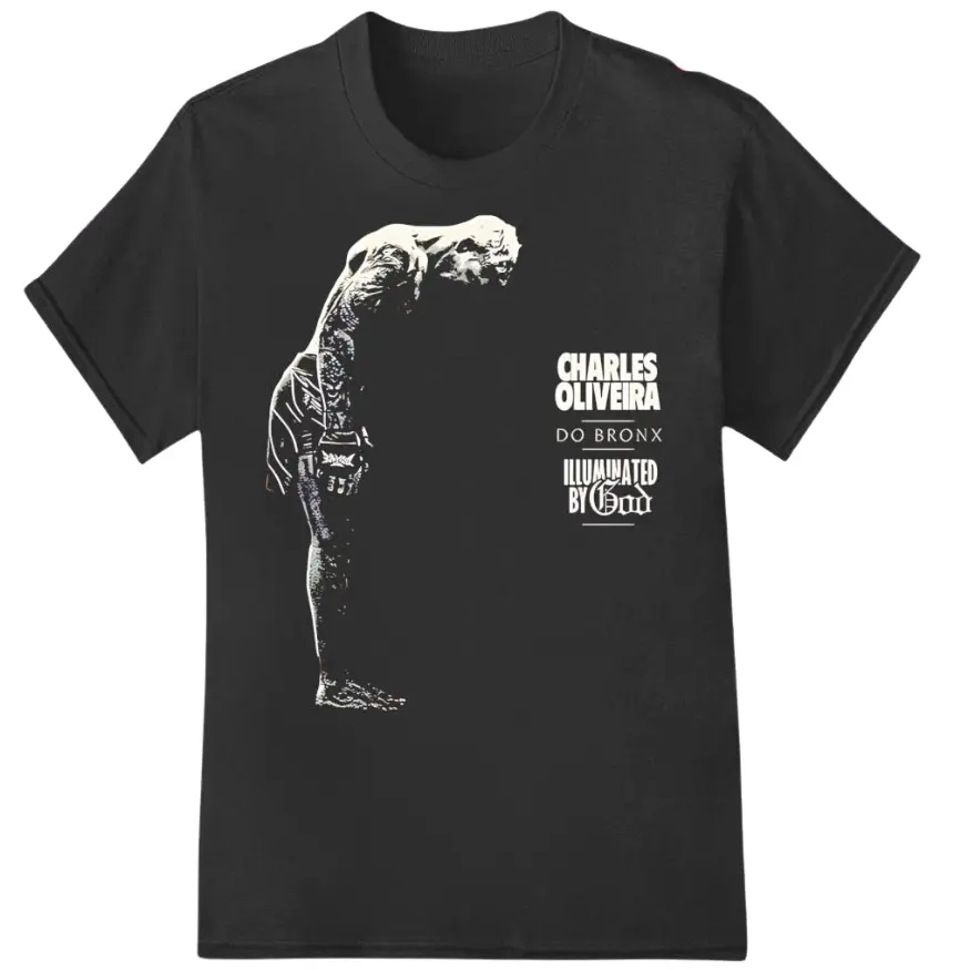 charles oliveira shirt vitage, Fashion Cotton, Full Sizes, For Men, For Women