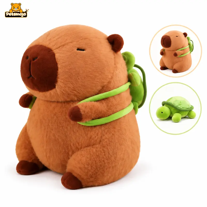 Capybara Plush Toy, Lightweight Soft, Soft & Comfy Plush Toy, Birthday & Holiday Gift for Boys & Girls, Cute Simulation Stuffed Animal for Home Sofa & Bed Decoration Summer, Soft Stuffed Animals, Super Soft Fluffy
