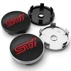 4PCS 60mm Car Styling Wheel Center Cap Hub Replaced Covers Badge Sticker For Subaru STI Forester Impreza Legacy Outback XV BRZ WRX Tribeca