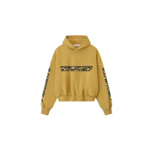 Cropped Relaxed Hoodie "Canyon" 192HO256902F