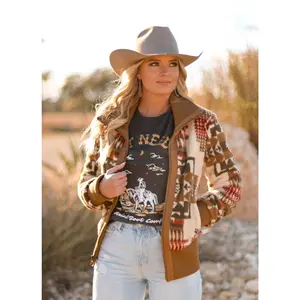 PENDLETON FOXGLOVE FLEECE BOMBER JACKET