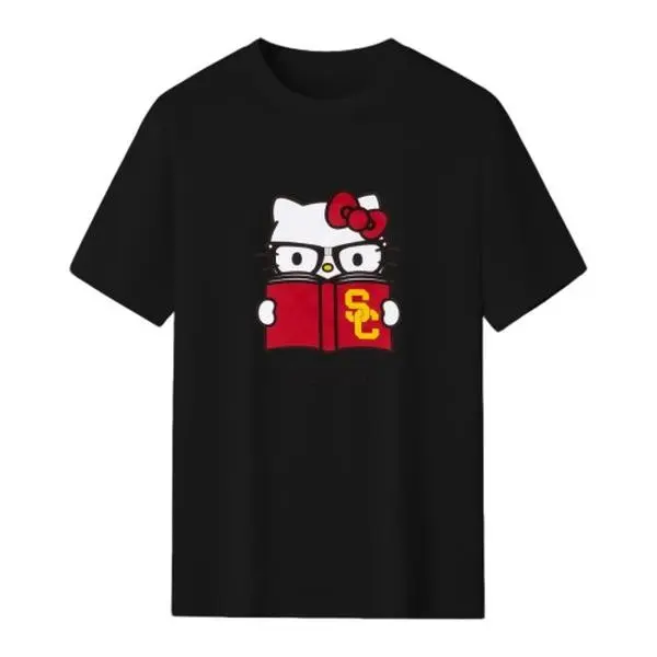 Sanrio Hello Kitty T Shirt Cotton Lightweight Breathable Cute Graphic Tee Casual Everyday Wear, Shortsleeve