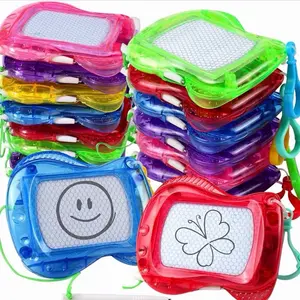 2 Pack Mini Magnetic Drawing Board Keychain for Backpack Erasable Sketch Valentines Toys Bulk for Kids Classroom Gifts Rewards Party Favors