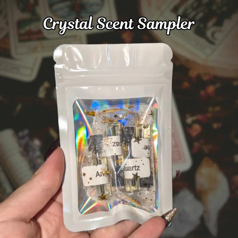 Sacred Gemstone Discovery Set - 4-Piece Scent Sampler