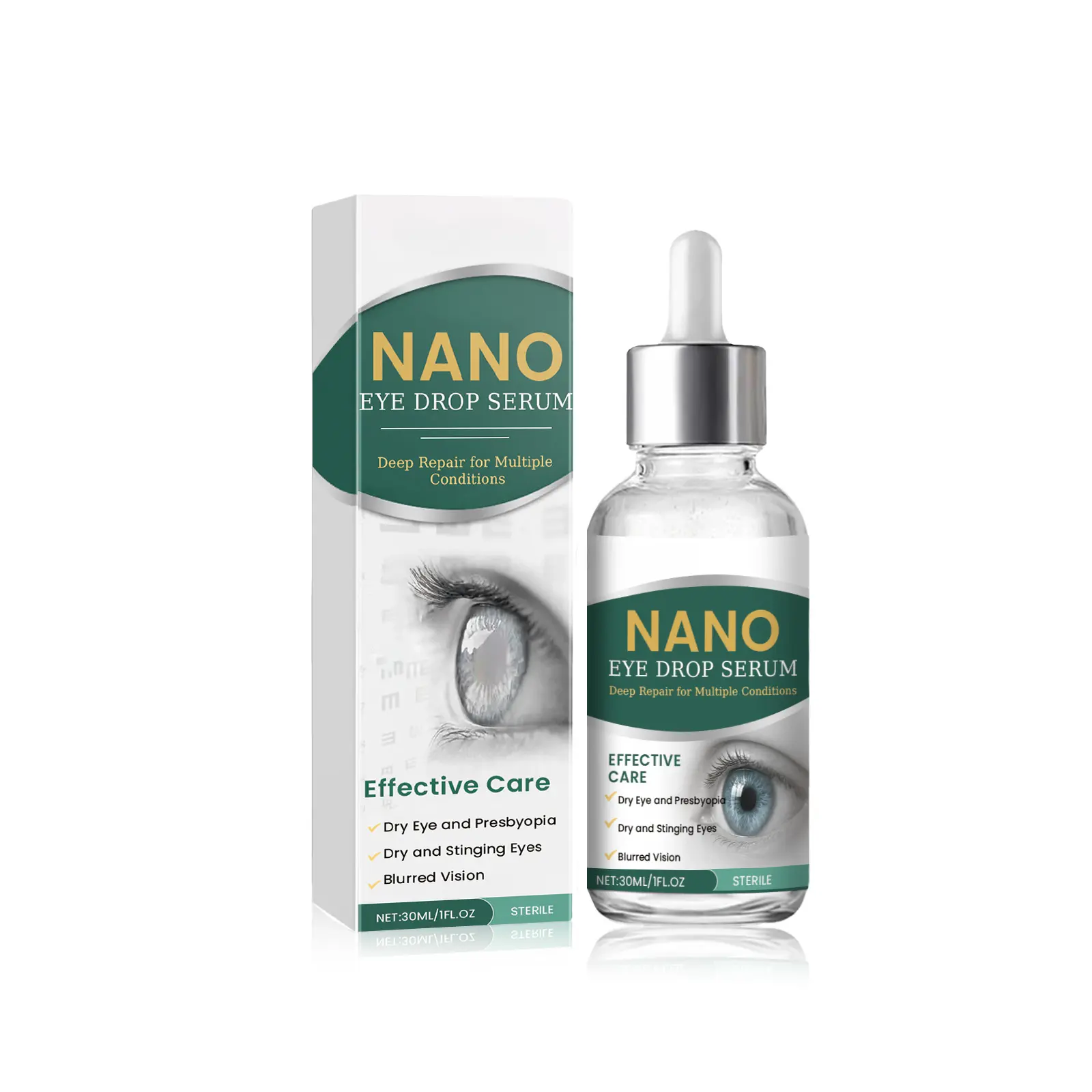 Soothing Eye Drops, Gentle Hydrating Eye Care for Dryness & Discomfort, Moisturizing Daily Eye Drops for Refreshing Comfort