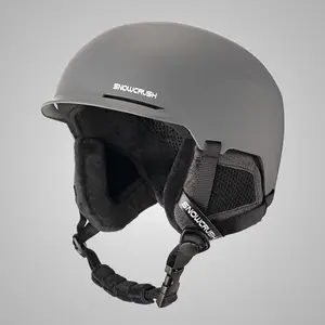 Ski Helmet Hat Snowboard Double Board Children Adult Men's and Women's Snow Helmet Snow Hat Football Chin Strap Cover Set ghostly sleight shadow sage ski construction safety helmet guardian  cap