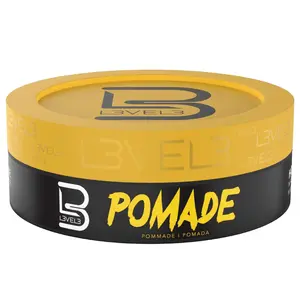 L3VEL3 Pomade with Keratin - Men's Haircare, Improves Volume & Provides Long-Lasting Hold - Medium Hold