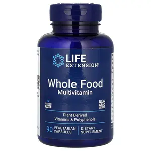 Life Extension Whole Food Multivitamin, 90 Vegetarian Capsules