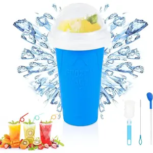 Crazy Cool! Squeeze Design Slushie Cup, Make Tasty Slushies at Home