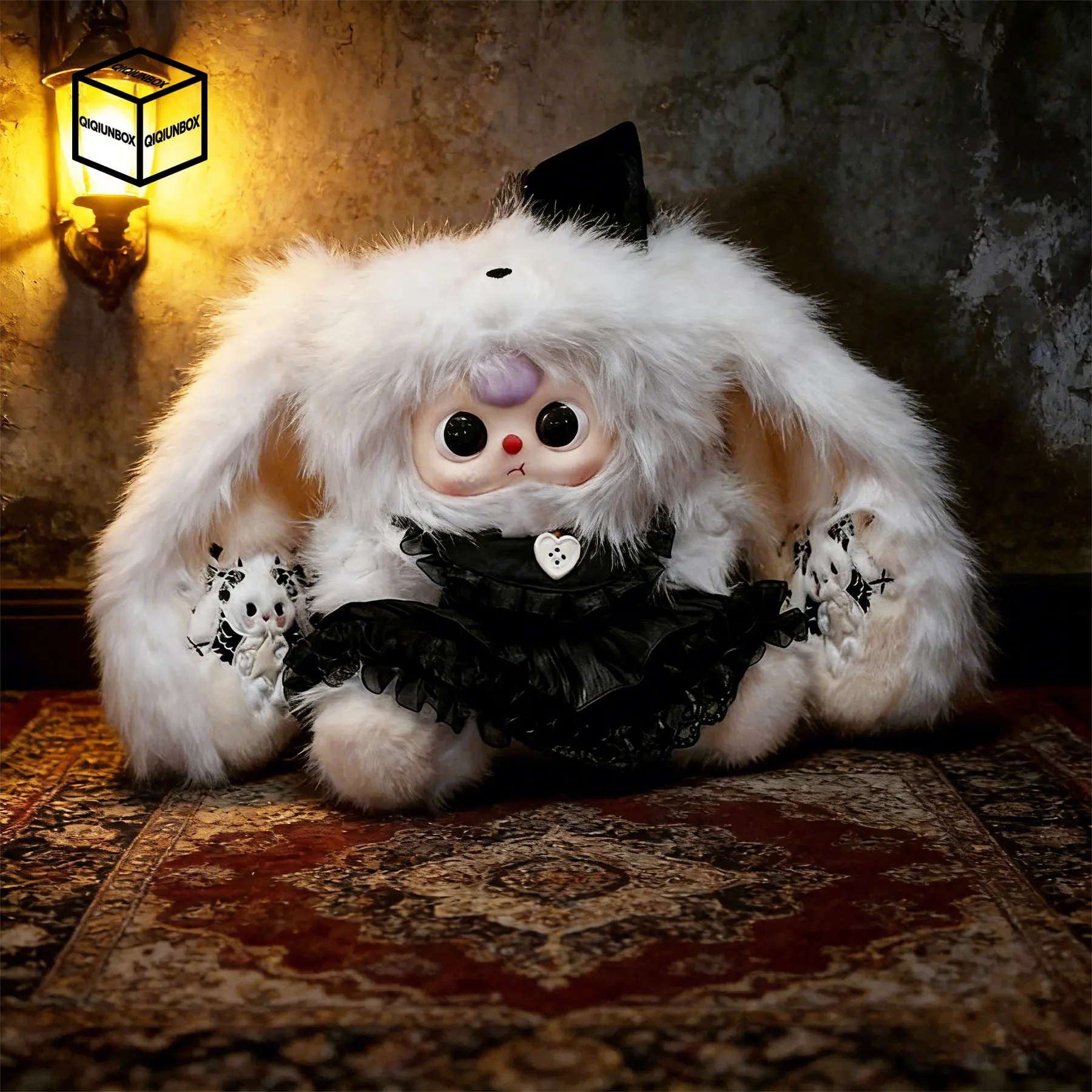 （022）- LILY RABBIT TOWN V5 -400% PLUSH BLIND BOX Bunny Plush Dolls，Soft Furry Collectibles，Stuffed Animal