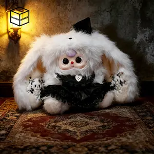 KX- LILY RABBIT TOWN V5 -400% PLUSH BLIND BOX Bunny Plush Dolls，Soft Furry Collectibles，Stuffed Animal