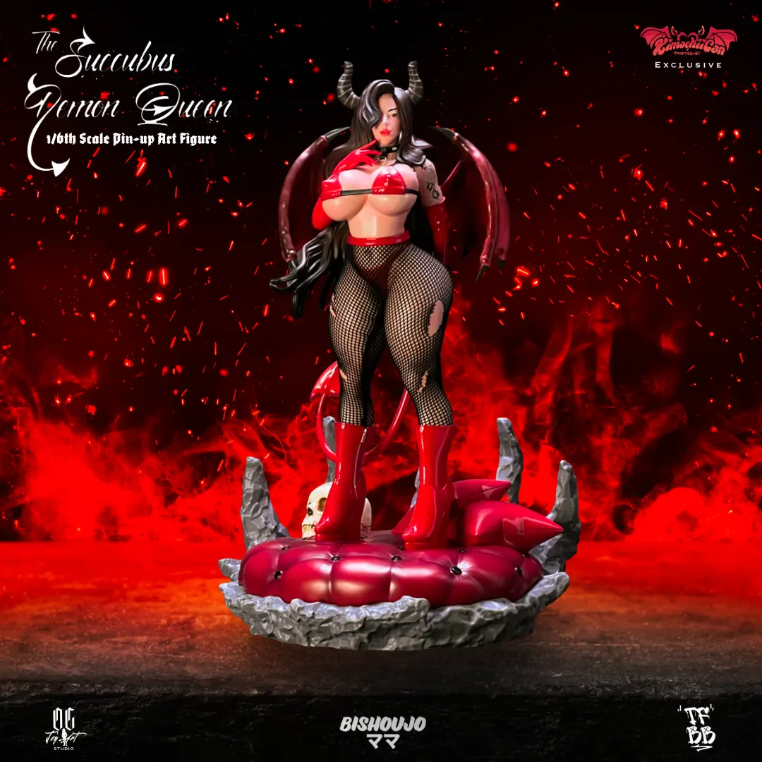 The Succubus Demon Queen Bishoujo Mom Exclusive 1/6th Scale Pin-up Art Figure