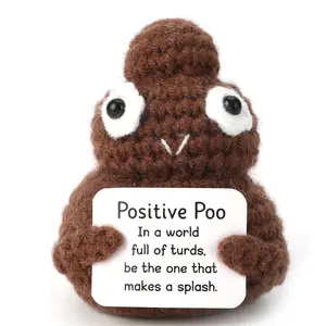 Positive Optimistic Plush Gift, Fun Graduation Present, Inspirational Animal Plush Toy, Suitable for Women Men Adults Sisters Teens Birthday Gifts