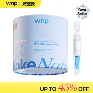 [WNP Official] Ultra-Hydrating Serum -Vegan|4D Hyaluronic Acid Tubes*100|Hydrate| 3%Hyaluronic Acid Glass Skin Single-Use Vials SkincareComfort Hyaluronic Acid
