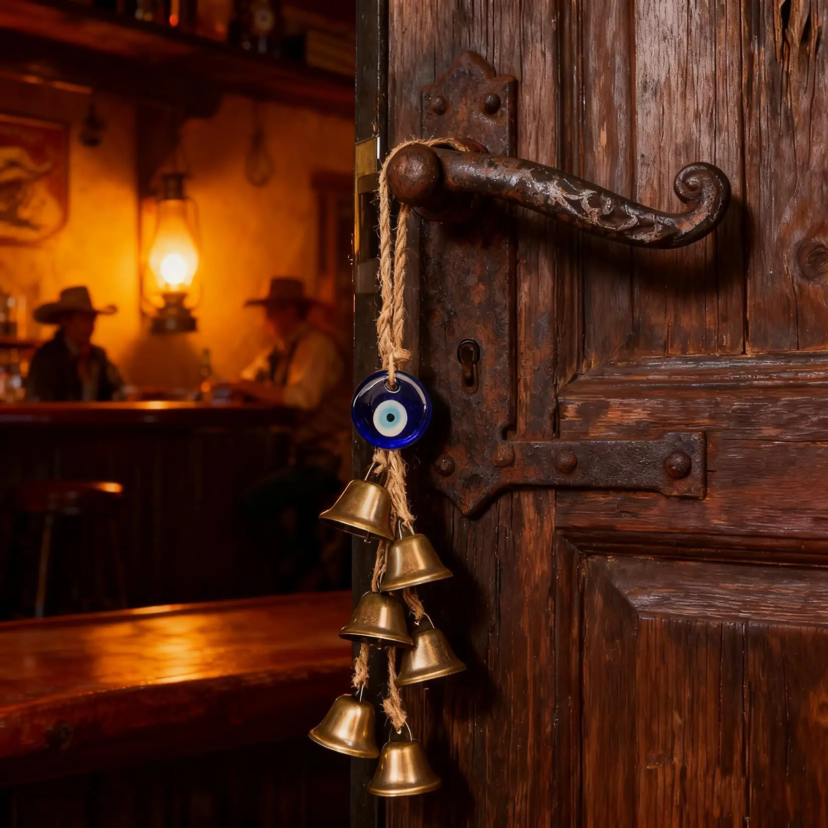 Witch Wind Chime Hanging Decoration, Decorative, Perfect for Door Handles, Magic Bell Decor, Indoor Outdoor Decor, Holiday Decor, Windchimes