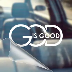 God Is Good – Christian Car Decal Sticker Premium Religious