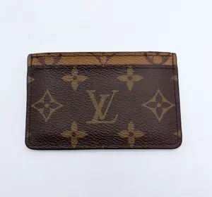 Pre-owned Louis Vuitton Monogram Card Holder Armagnac
